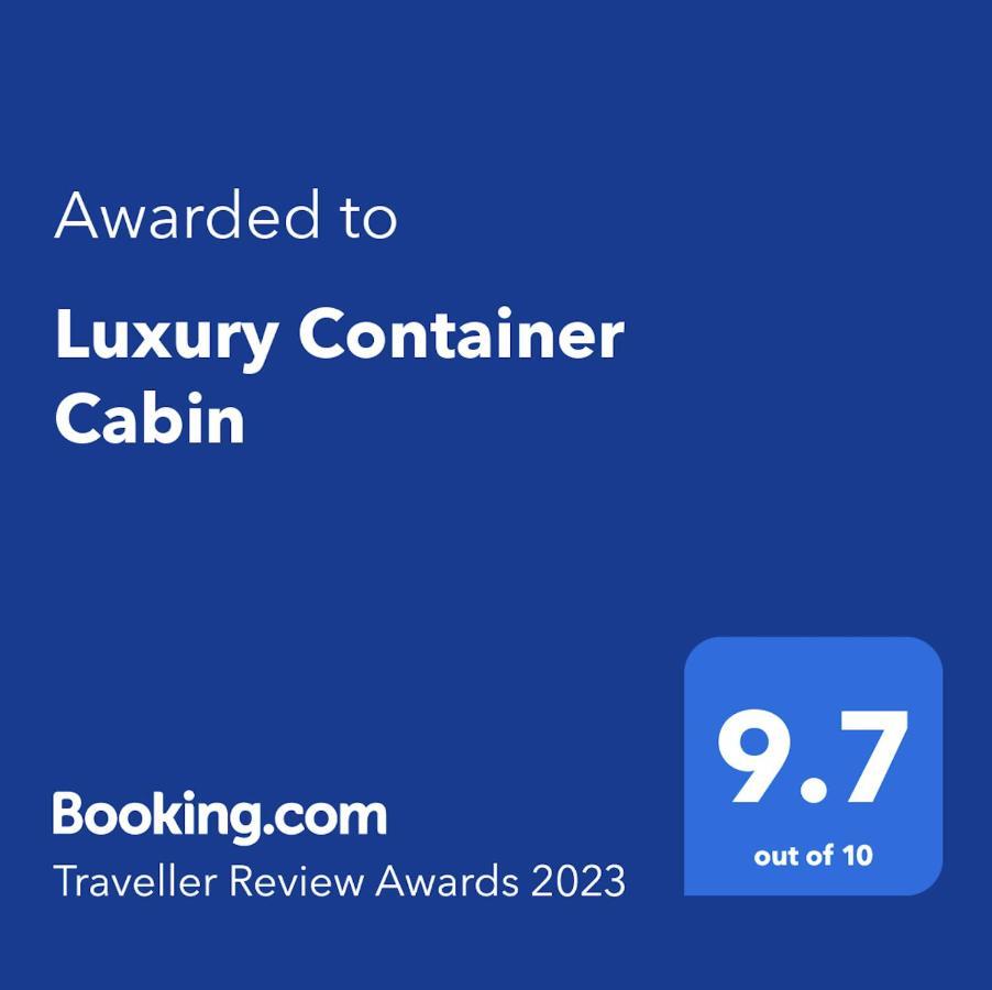 מסטרטון Luxury Container Cabin מראה חיצוני תמונה